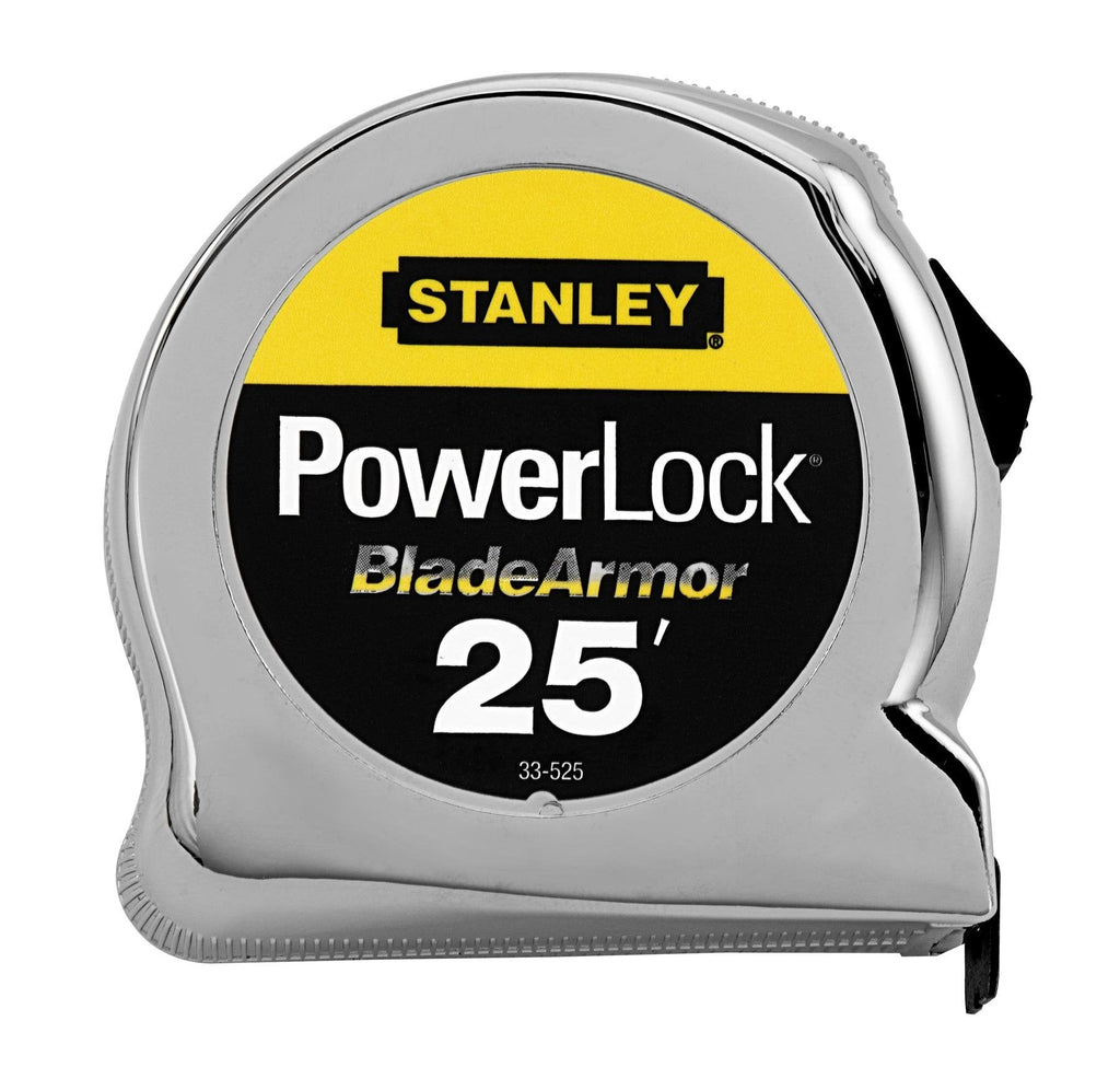 [Australia - AusPower] - STANLEY PowerLock Tape Measure, Rule with Blade Armor, 25-Foot (33-525) 