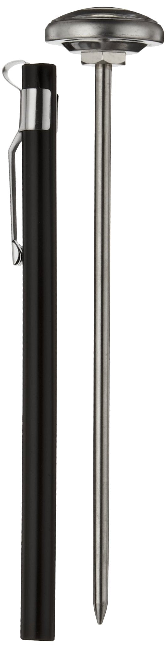 [Australia - AusPower] - Supco ST01 Stainless Steel Pocket Dial Thermometer, 5" Stem, 1" Dial, -40 to 160 Degrees F 