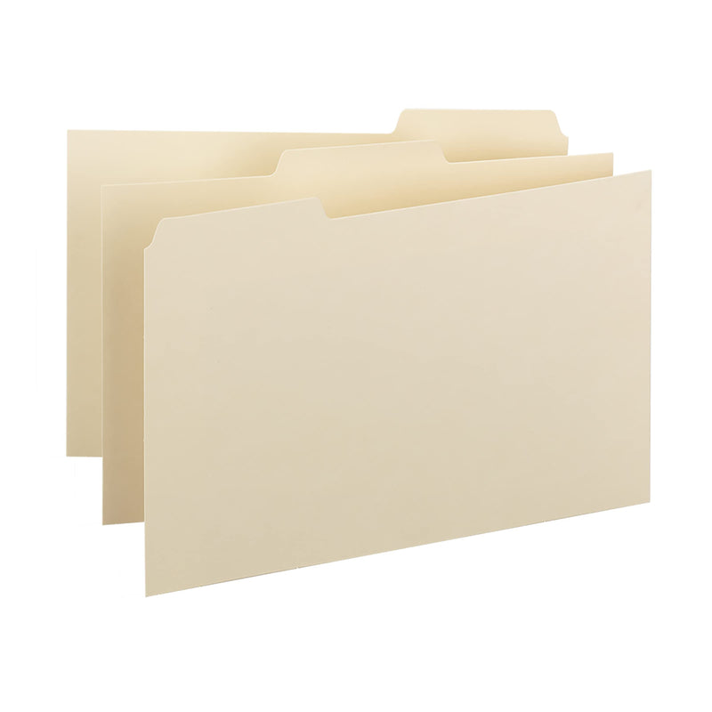 [Australia - AusPower] - Smead Card Guide, Plain 1/3-Cut Tab (Blank), 6"W x 4"H, Manila, 100 per Box (56030) 
