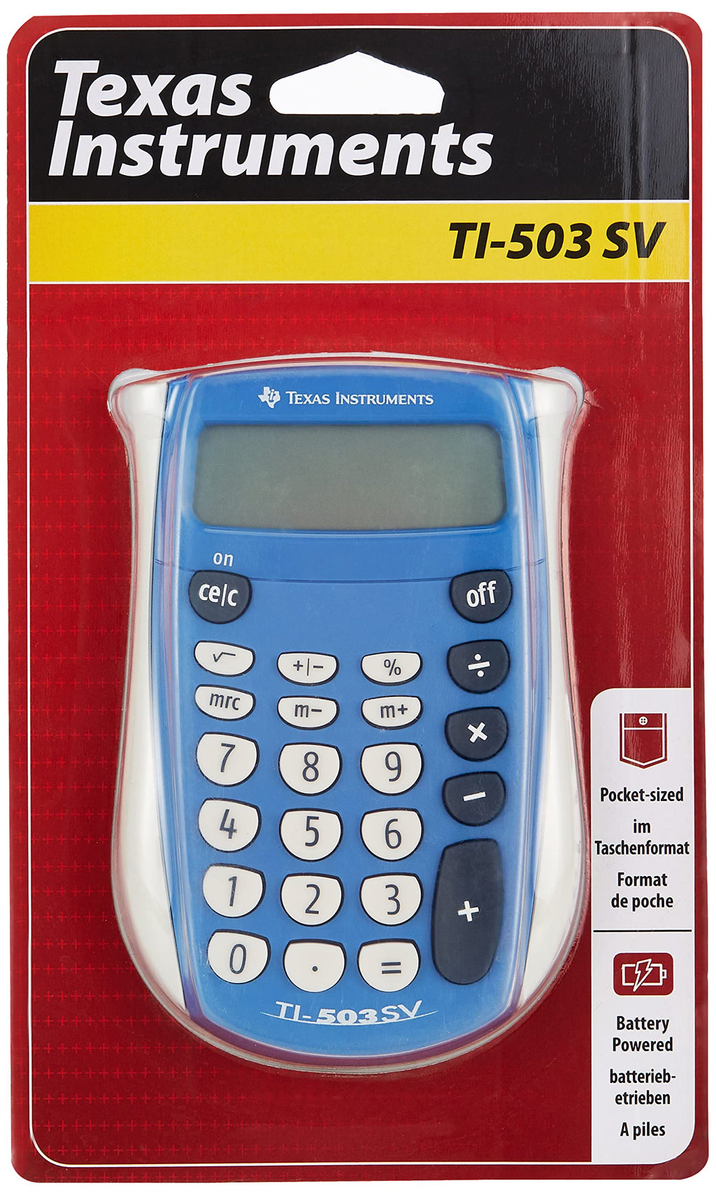 [Australia - AusPower] - TEXTI503SV - Texas Instruments TI-503SV Pocket Calculator 