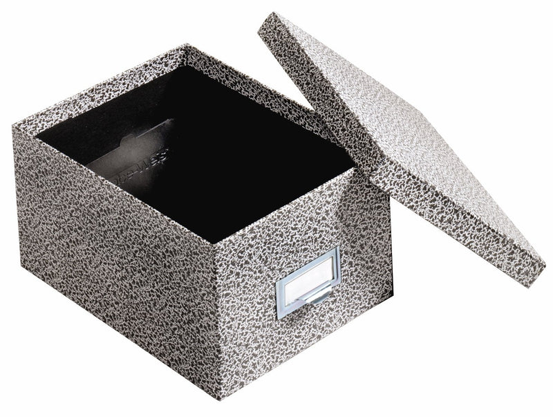 [Australia - AusPower] - Globe-Weis/Pendaflex Fiberboard Index Card Storage Box, 5 x 8 Inches, Black Agate (95 BLA) 