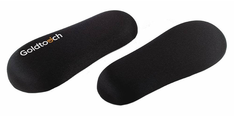 [Australia - AusPower] - Goldtouch GT7-0017 Gel-Filled Wrist Rests (Black) 