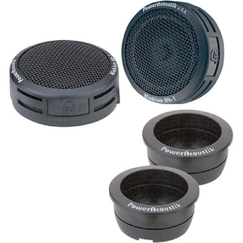 [Australia - AusPower] - Power Acoustik NB-2 200-Watt 3-Way Tweeters, Standard Packaging,Black 