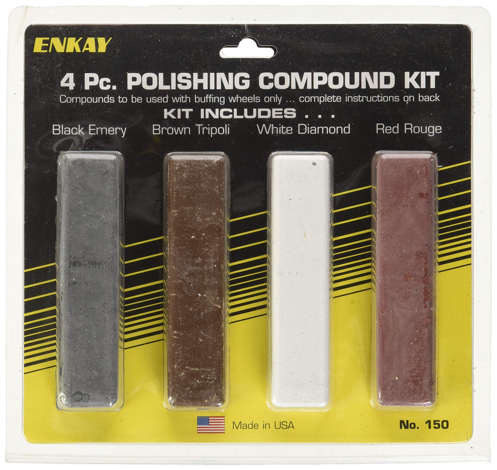 [Australia - AusPower] - Enkay 150 Carded Polishing Compound Kit, 4 Piece 