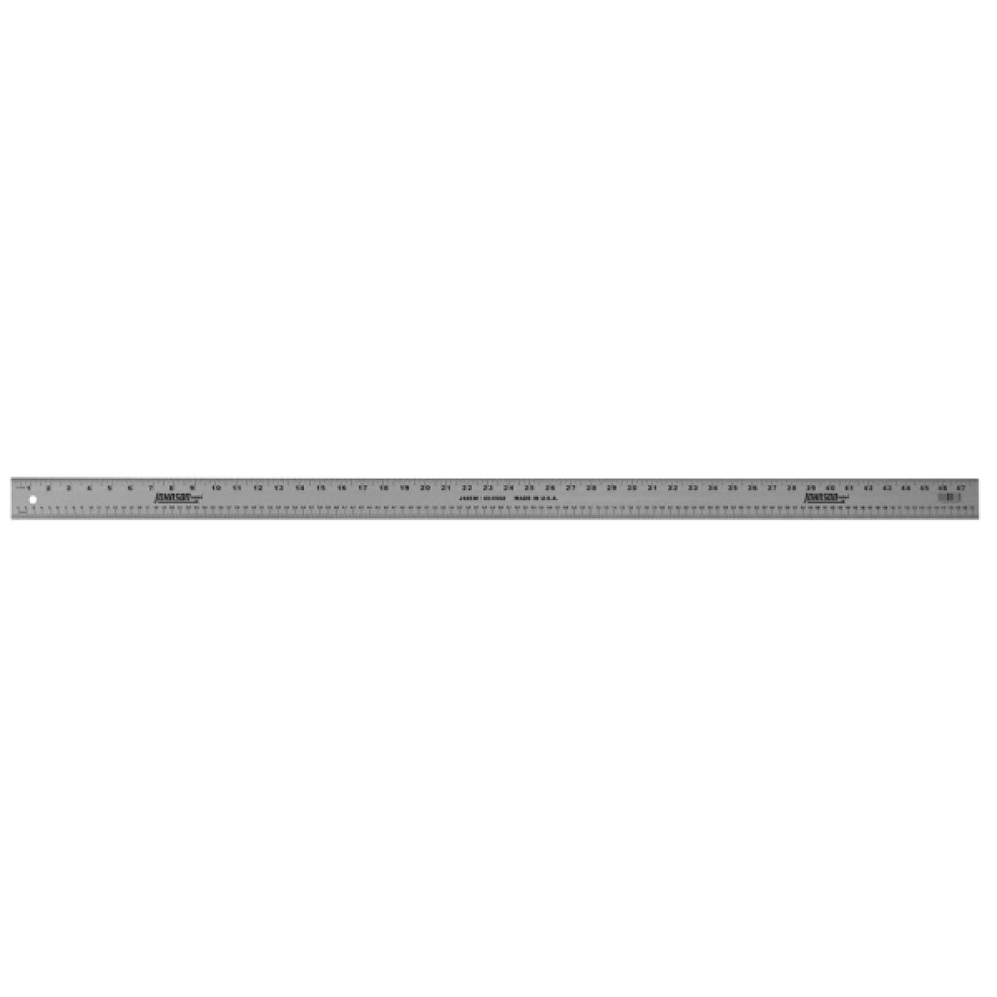 Johnson Level & Tool J48EM Inch/Metric Straight Edge, 48