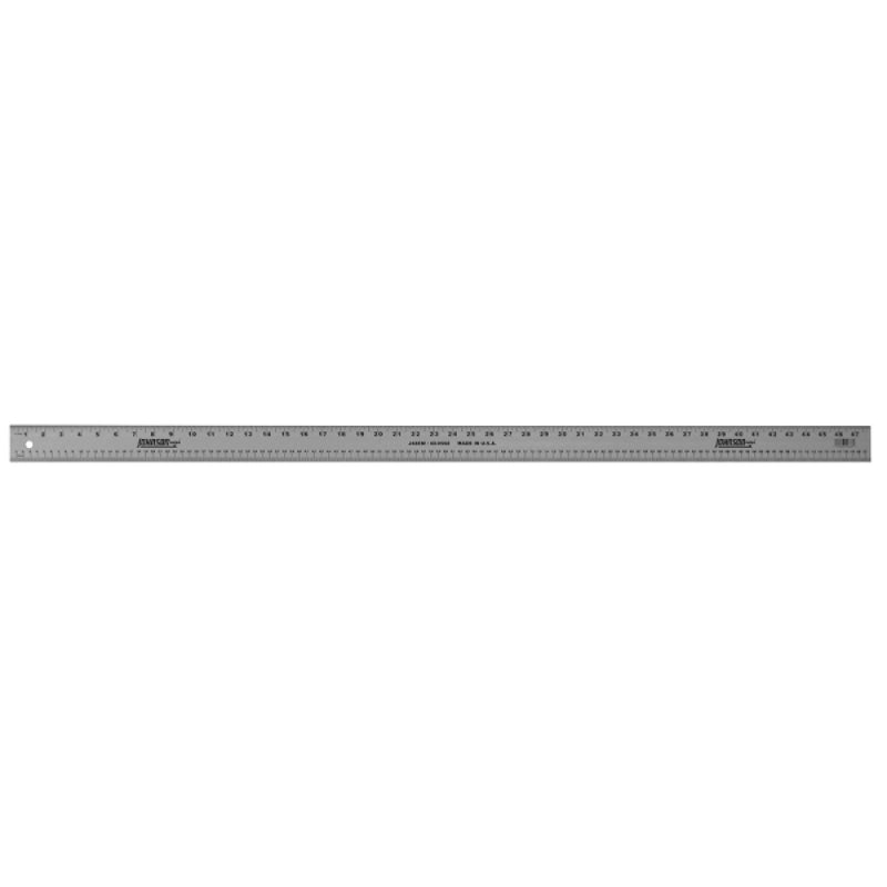 Johnson Level & Tool J48EM Inch/Metric Straight Edge, 48
