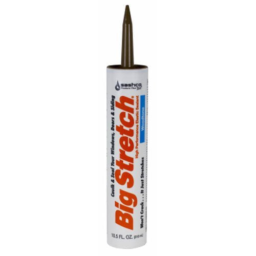 [Australia - AusPower] - Sashco - 10018 Big Stretch Acrylic Latex High Performance Caulking Sealant, 10.5 oz Cartridge, Woodtone 