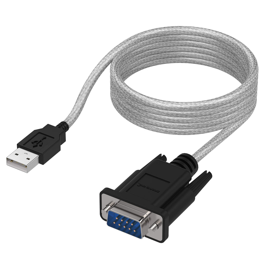 [Australia - AusPower] - SABRENT 6-FT USB to RS-232 DB9 Serial 9 pin Adapter (Prolific PL2303) SBT-USC6K 
