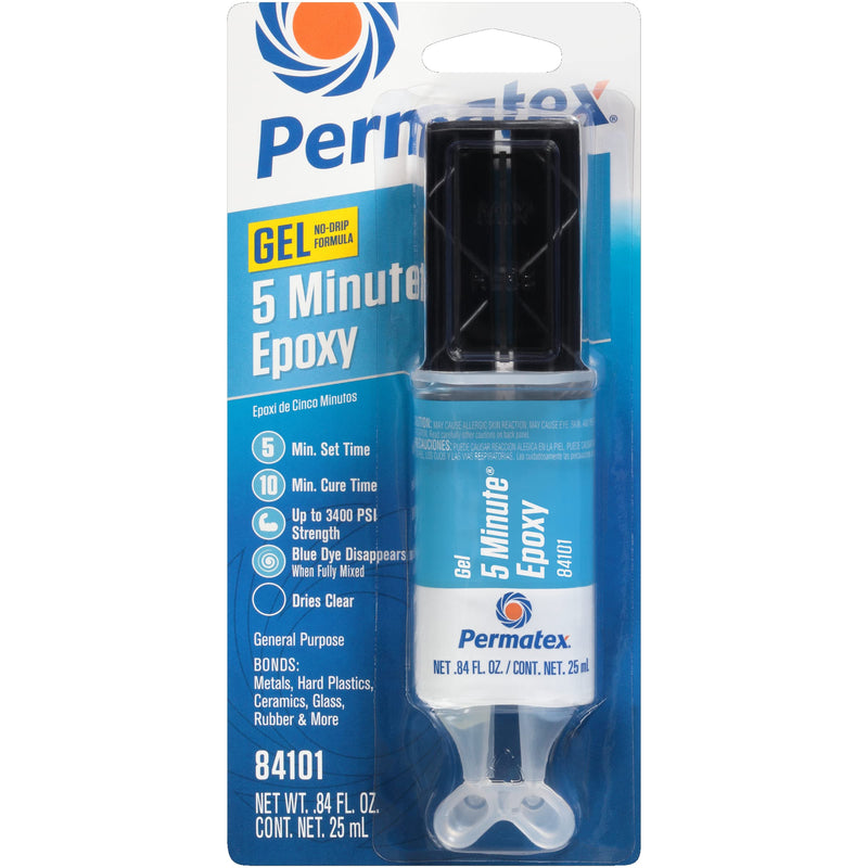 [Australia - AusPower] - Permatex 84101 PermaPoxy 5 Minute General Purpose Epoxy, 0.84 oz. Pack of 1 0.84 oz. 