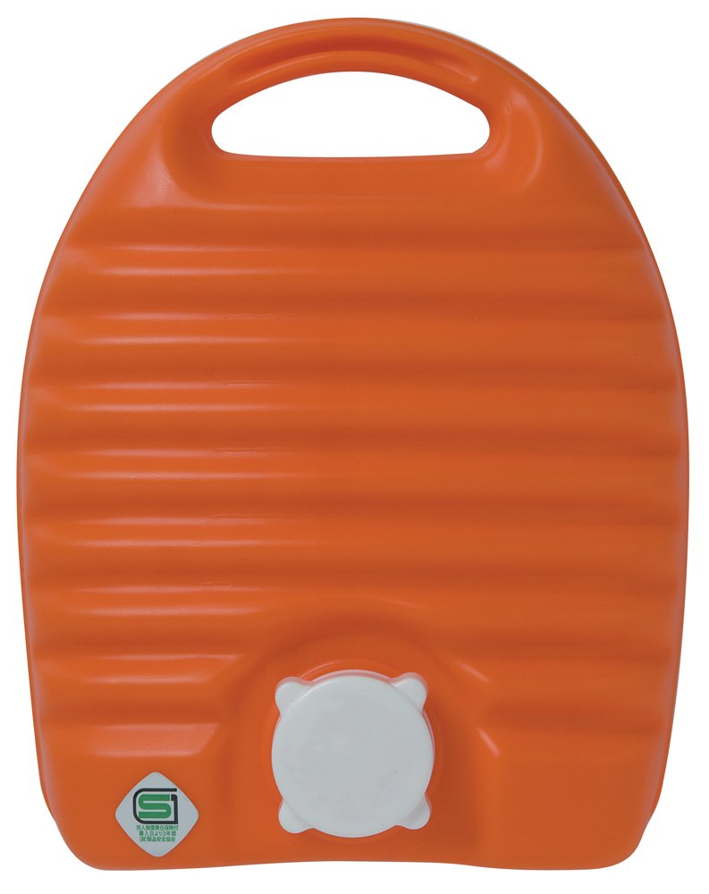 [Australia - AusPower] - Tange Chemical Industries Standing Hot Water Bottle 1.1 gal (3.2 L), Comes with Bag, Product Size (Approx.): 12.2 x 9.1 x 4.5 inches (310 x 230 x 115 mm) Standing Hot Water Bottle, 1.8 fl oz (3.2 L) 