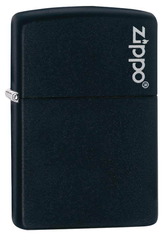 [Australia - AusPower] - Zippo Matte Pocket Lighters Logo Black 