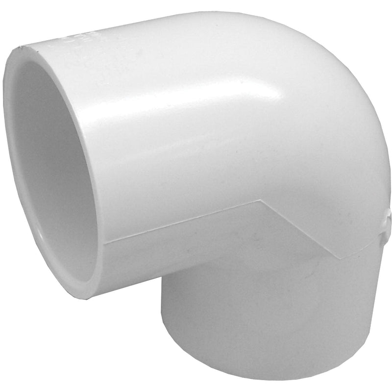 [Australia - AusPower] - Genova Products 30705CP 1/2-Inch 90 Degree PVC Pipe Elbow - 10 Pack,White 0.5 Inch 
