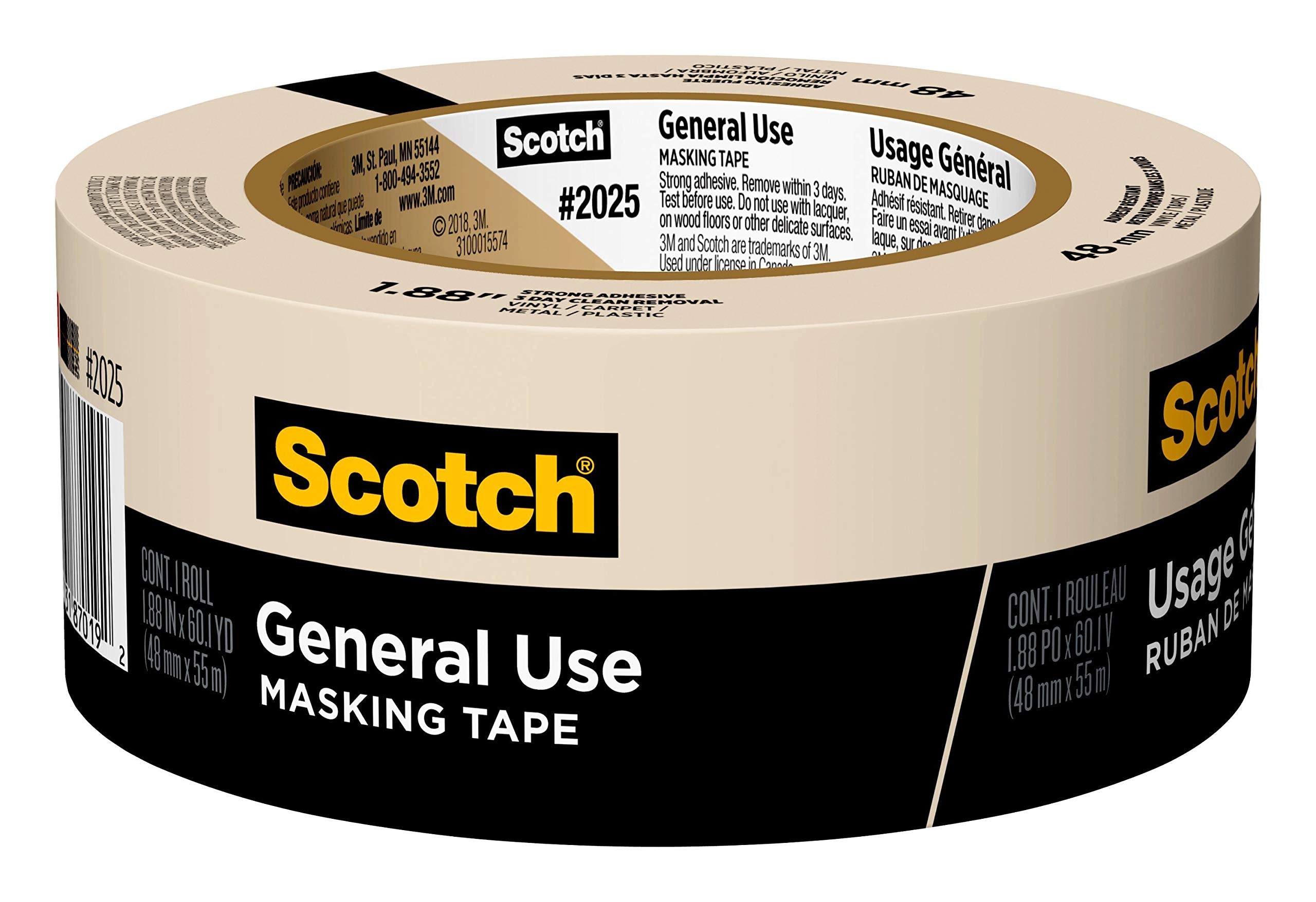 Basting Tape Double Faced 1/4 x 50 Yard Roll