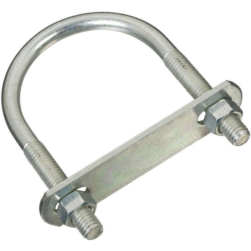 [Australia - AusPower] - National Hardware N222-208 2190BC U Bolt in Zinc plated,#642-3/8"x2-1/2"x4" 