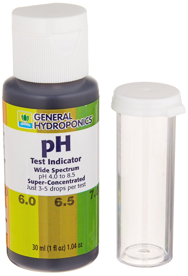 [Australia - AusPower] - General Hydroponics HGC722145 pH Test Indicator, 1-Ounce pH Test kit 