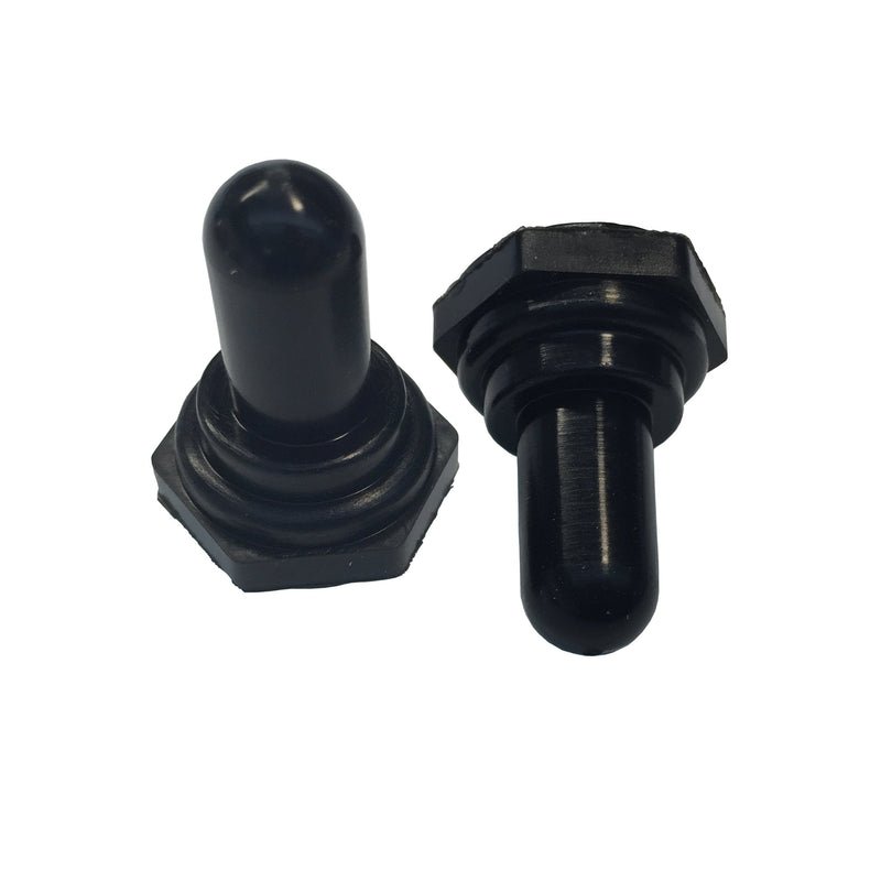 [Australia - AusPower] - Gardner Bender GSW-20 Electrical Toggle Switch Covers, EDPM Rubber Cover, Moisture, Dust and Dirt Resistant, Pack of 2, Black 