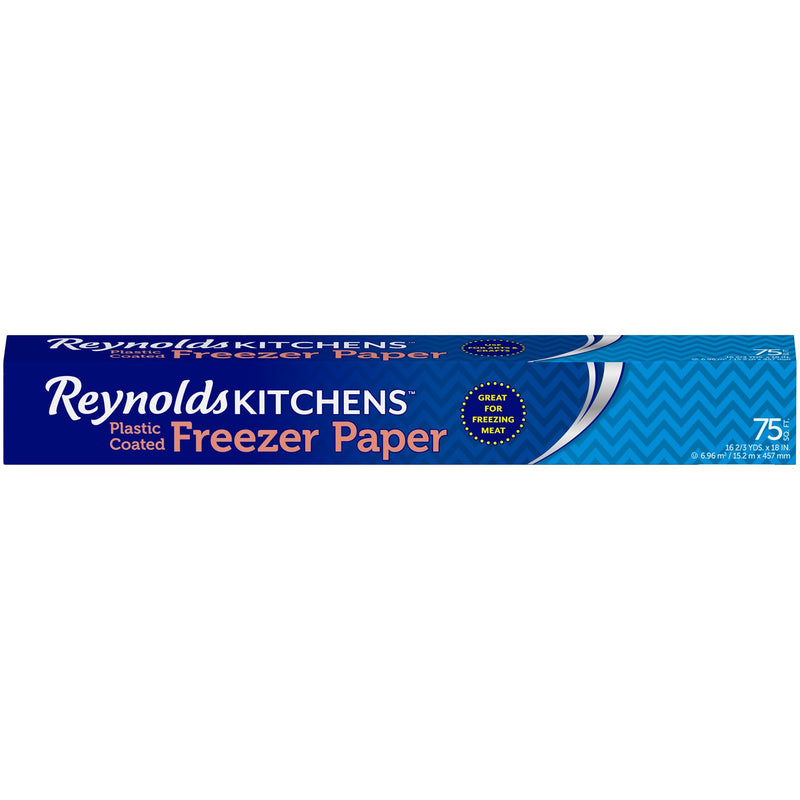 [Australia - AusPower] - Reynolds Kitchens Plastic Coated Freezer Paper - 75 Square Feet 