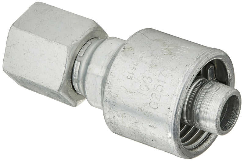 [Australia - AusPower] - Gates G25170-1010 Female JIC 37 Flare Swivel (MegaCrimp) 
