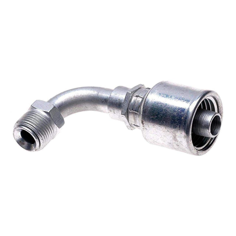 [Australia - AusPower] - Gates G25504-0606 SAE Male Inverted Swivel - 90 Bent Tube (MegaCrimp) 