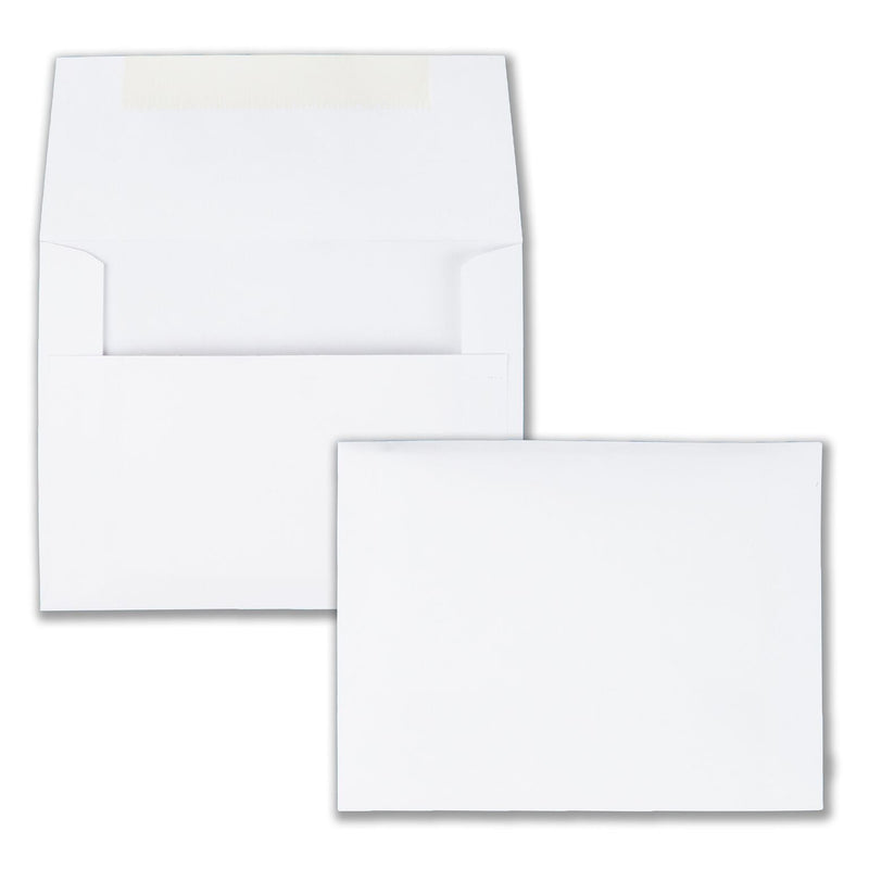 [Australia - AusPower] - Quality Park Invitation Envelopes, #5.5, White, 4.375 x 5.75 inches,Box of 100 (36217) 
