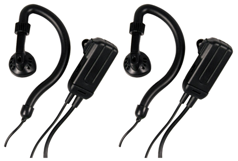 [Australia - AusPower] - Midland AVPH4 Ear-Clip Headsets for Midland GMRS Radios (Pair) 2-Pack 