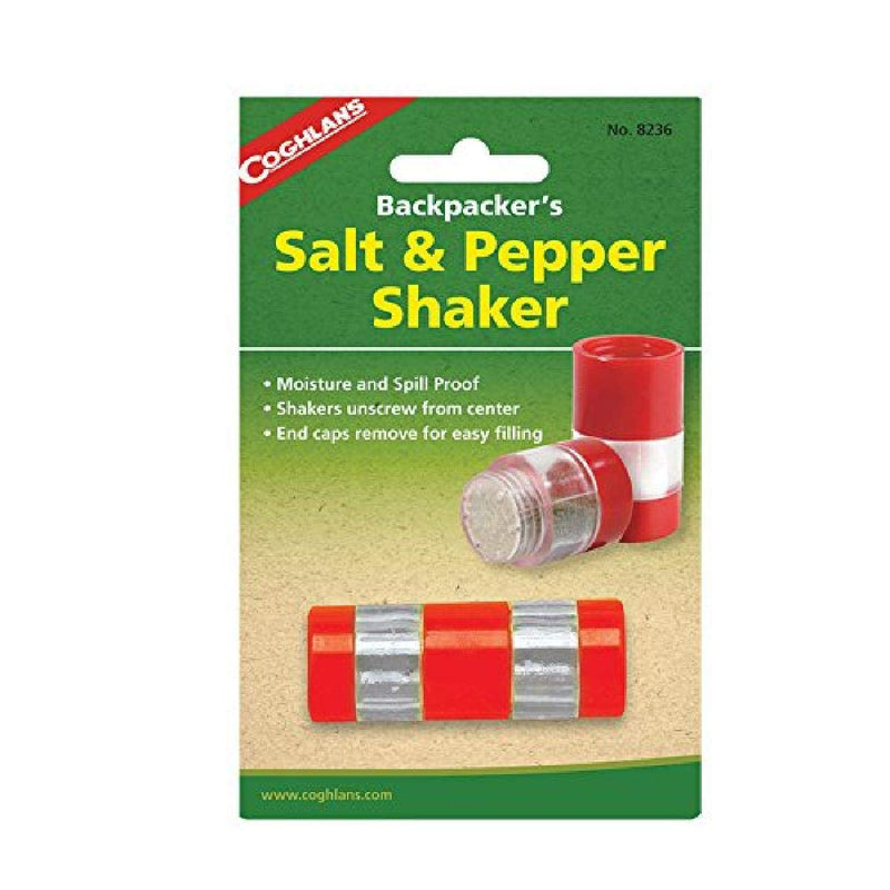 [Australia - AusPower] - Coghlan's Backpackers Salt and Pepper Shakers Red/ Silver 