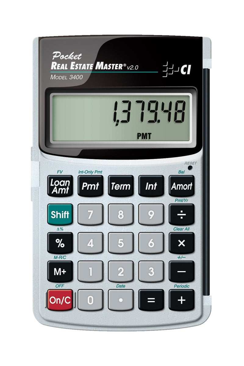 [Australia - AusPower] - Calculated Industries 3400 Pocket Real Estate Master Financial Calculator 