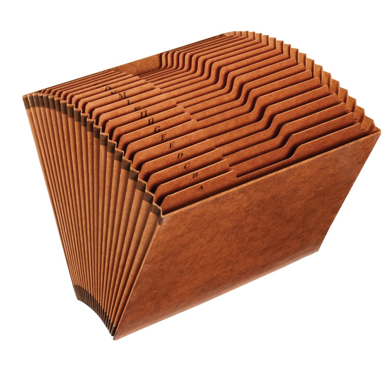 [Australia - AusPower] - Globe-Weis PFXR217AHD /Pendaflex Heavy Duty Expanding File, Open Top, 21 Pockets, A-Z, 1/3 Cut Tabs, Letter Size, Brown (R217AHD) 