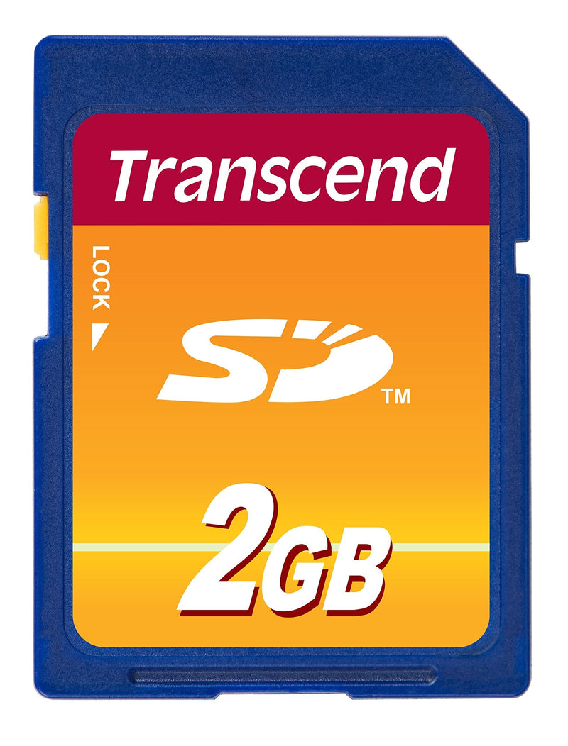 [Australia - AusPower] - Transcend 2 GB SD Flash Memory Card (TS2GSDC) 