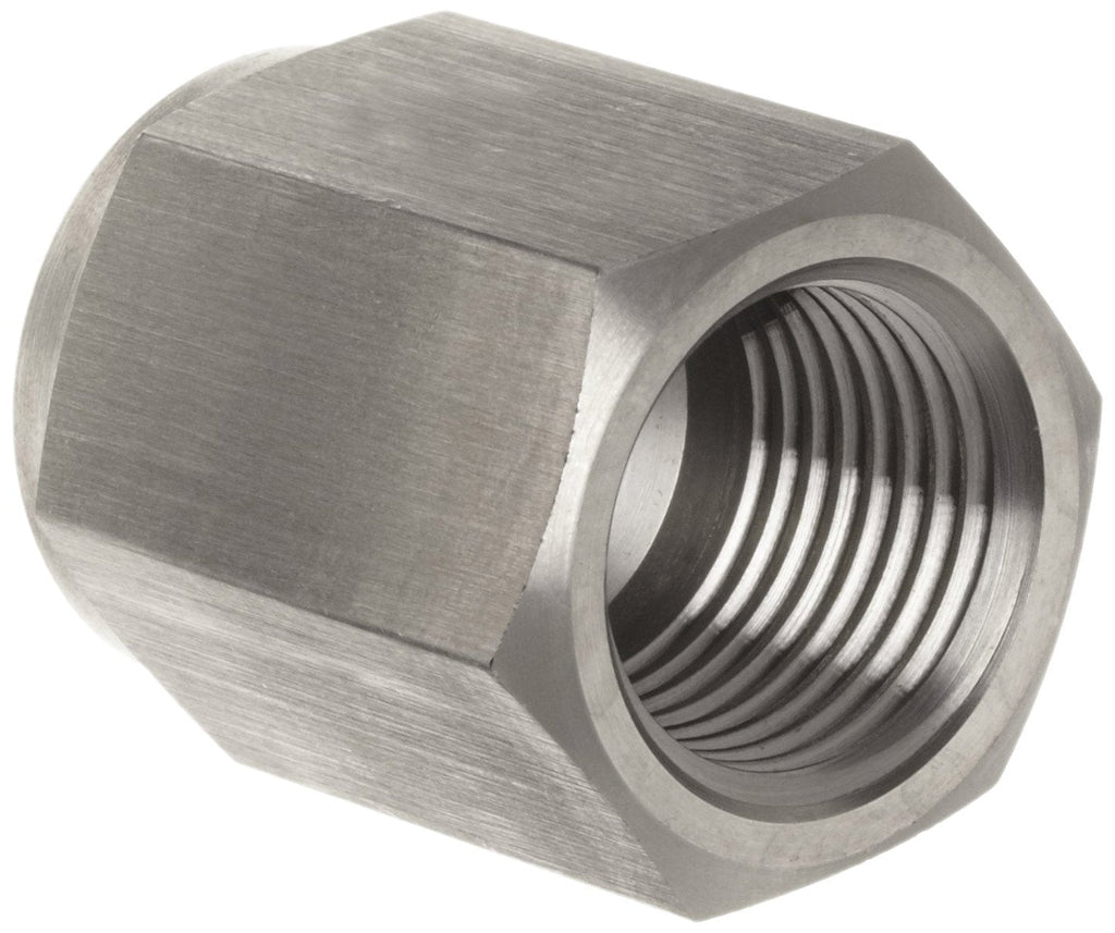 [Australia - AusPower] - Parker - 6 CP-SS Stainless Steel 316 Pipe Fitting, Cap, 3/8" NPT Female 3/8 Inch 1 