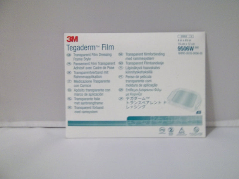 [Australia - AusPower] - Tegaderm Transparent Dressing - 4 Inches X 4 3/4 Inches - 10 Ea 