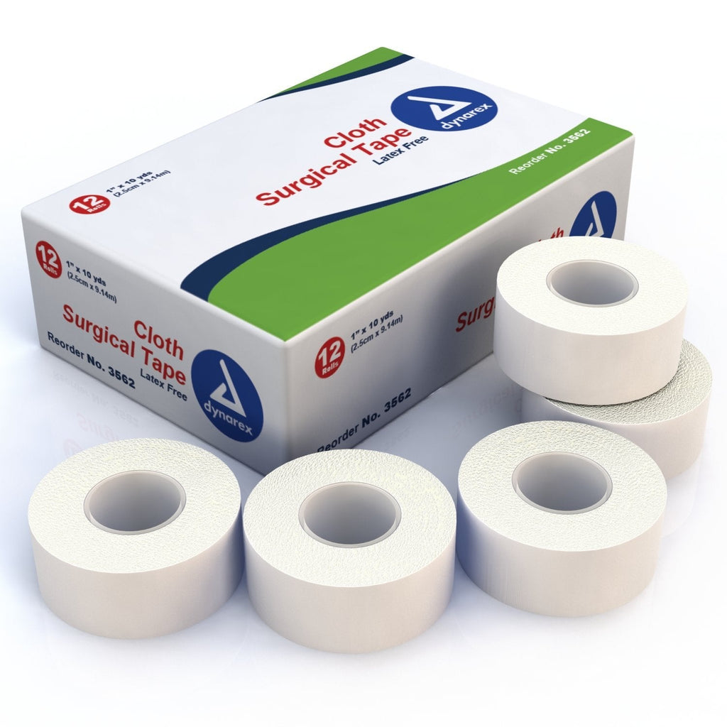 [Australia - AusPower] - Cloth Surgical Tape - 1 Inches X 10 Yds, (box of 12 RL) by DYANAREX 
