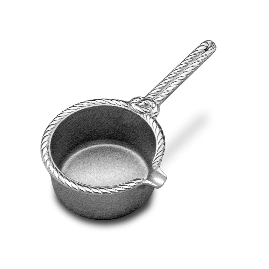 [Australia - AusPower] - Wilton Armetale Gourmet Grillware Small Sauce Pot with Spout, 16-Ounce 