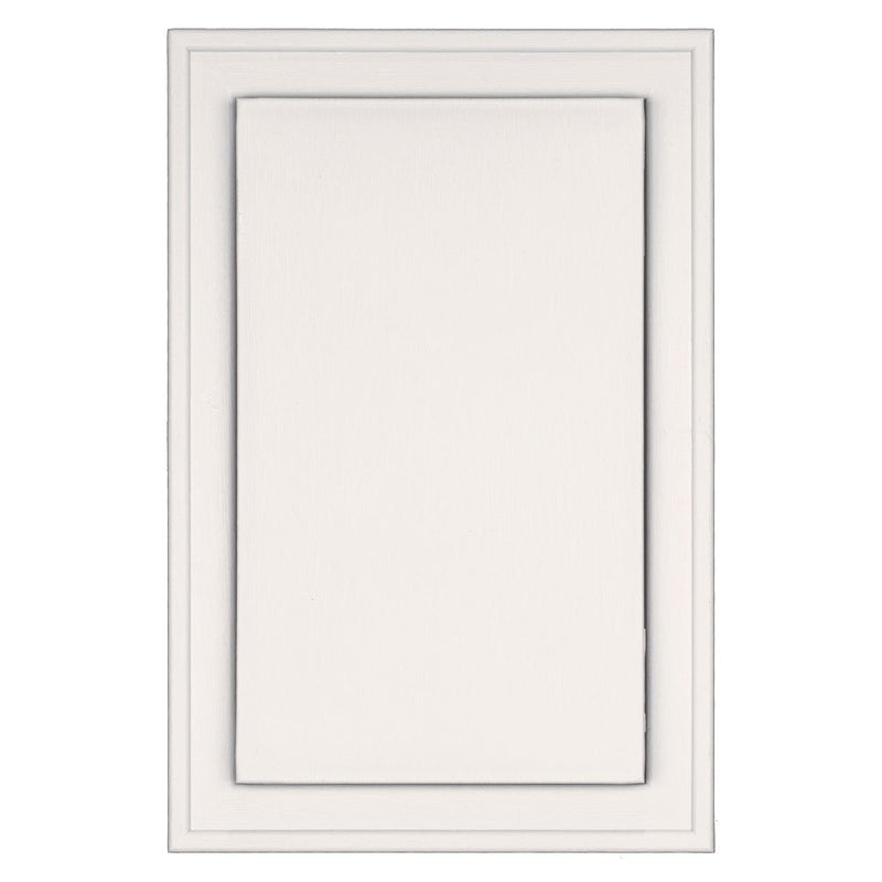 [Australia - AusPower] - Builders Edge 130120001117 Mounting Block, Bright White 