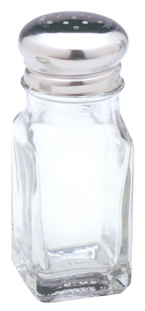 [Australia - AusPower] - Norpro Glass Salt or Pepper Shaker, Single, As Shown 1 