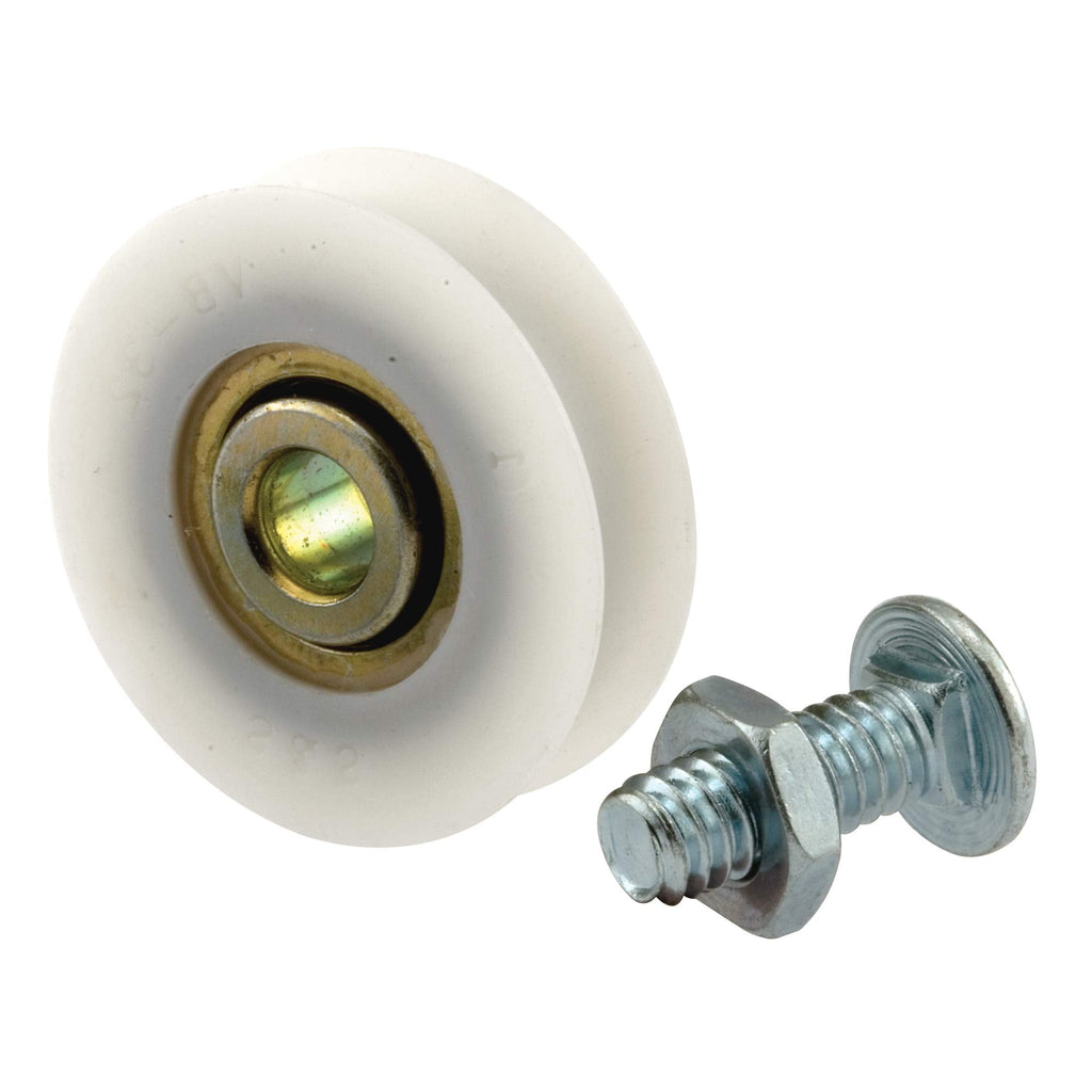 [Australia - AusPower] - Prime-Line D 1504 Sliding Door Roller with Bolts, 1-1/4-Inch Nylon Ball Bearing, 2-Pack 