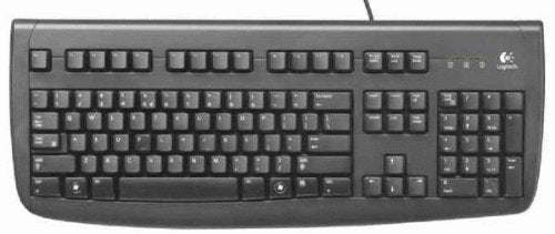 [Australia - AusPower] - Logitech Deluxe 250 Vista Qualified USB Keyboard (Black) 
