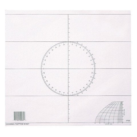 [Australia - AusPower] - Weems & Plath Marine Navigation Universal Plotting Sheet 