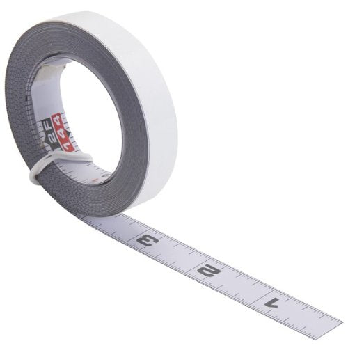 [Australia - AusPower] - Rousseau 0012R 1/2-Inch x 12 Adhesive Backed Steel Tape Measure- Reads L to R 