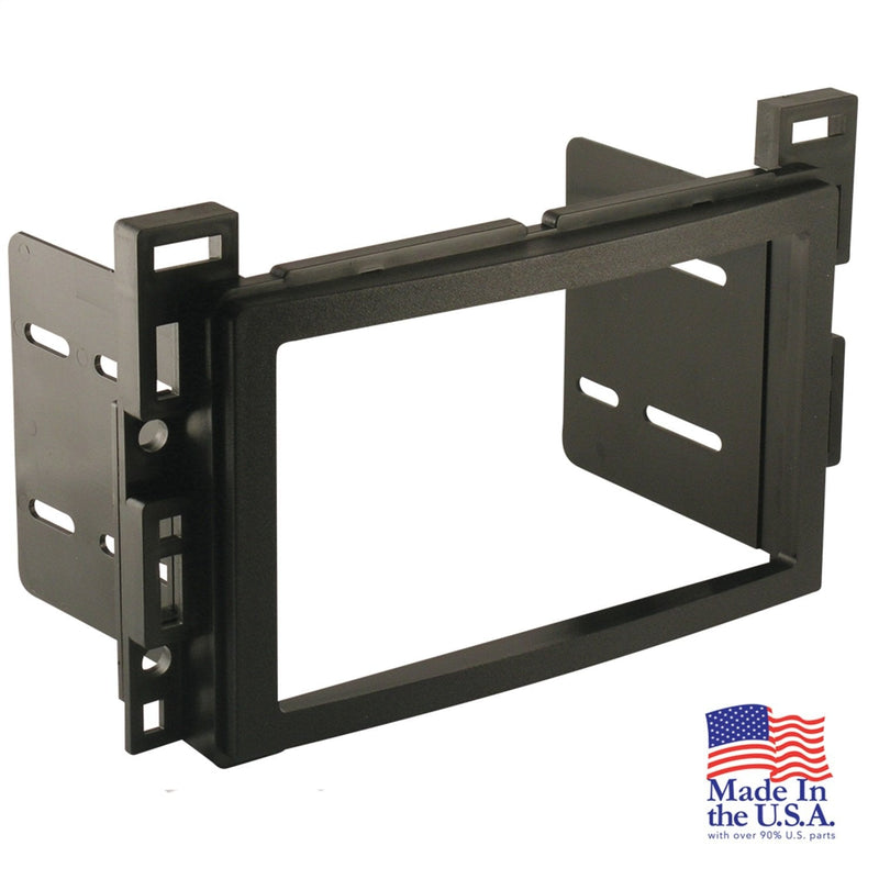 [Australia - AusPower] - Scosche GM1599B Compatible with Select 2004-12 GM Vehicles ISO Double DIN Dash Kit 