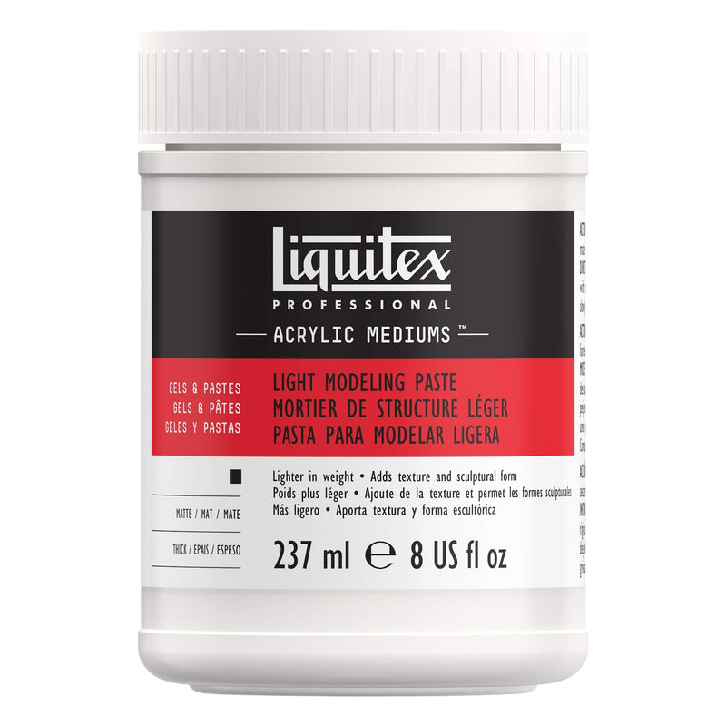 [Australia - AusPower] - Liquitex 6808 Professional Light Modeling Paste Medium, 8-oz 8 oz 