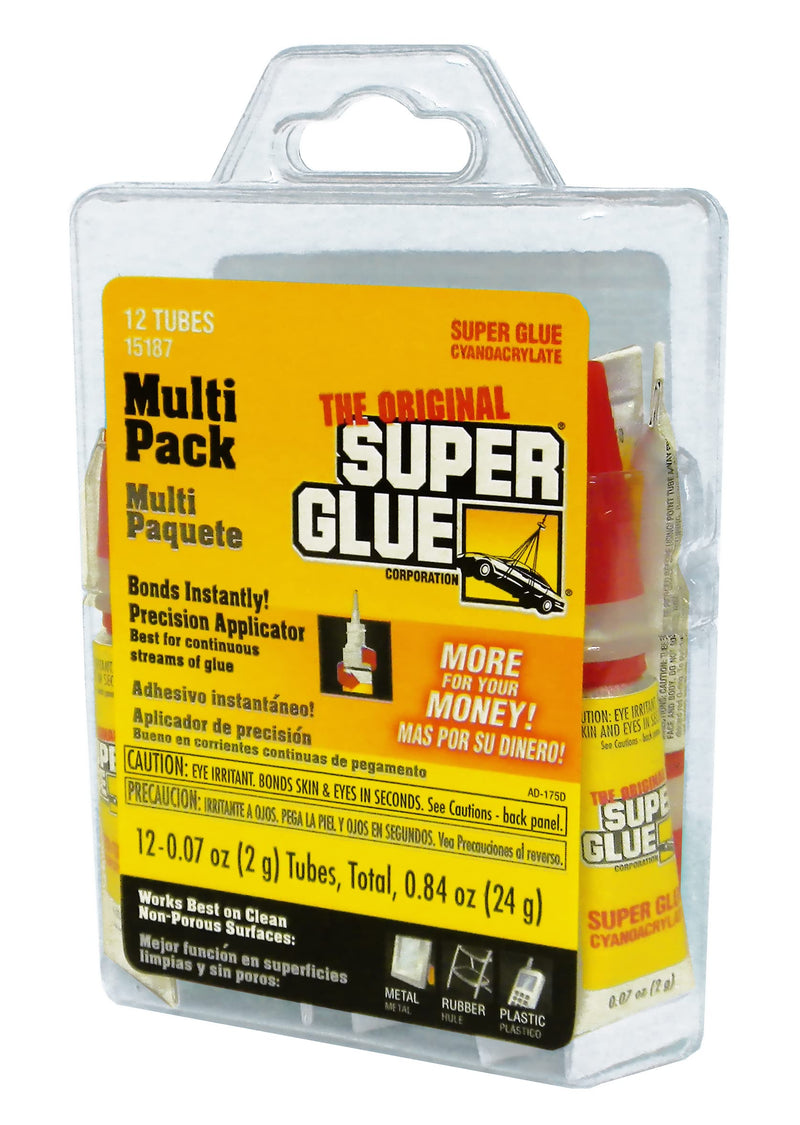 [Australia - AusPower] - Super Glue 15187 , Clear- pack of 12 1 