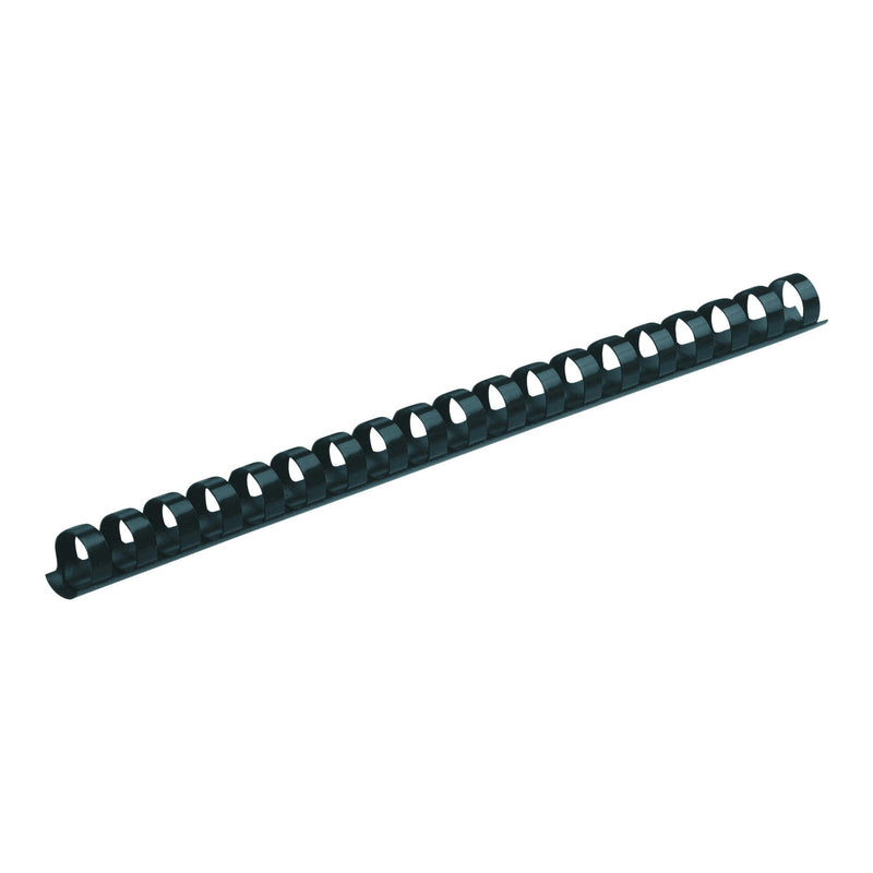 [Australia - AusPower] - Fellowes Plastic Combs - Round Back, 3/8 Inch, 100 pack, Navy (52505) 