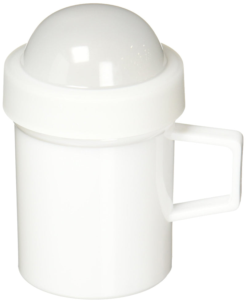 [Australia - AusPower] - Norpro Multipurpose Sugar Flour Powdered Sugar Shaker Dust Sifter 4.25" Tall New 1 White 