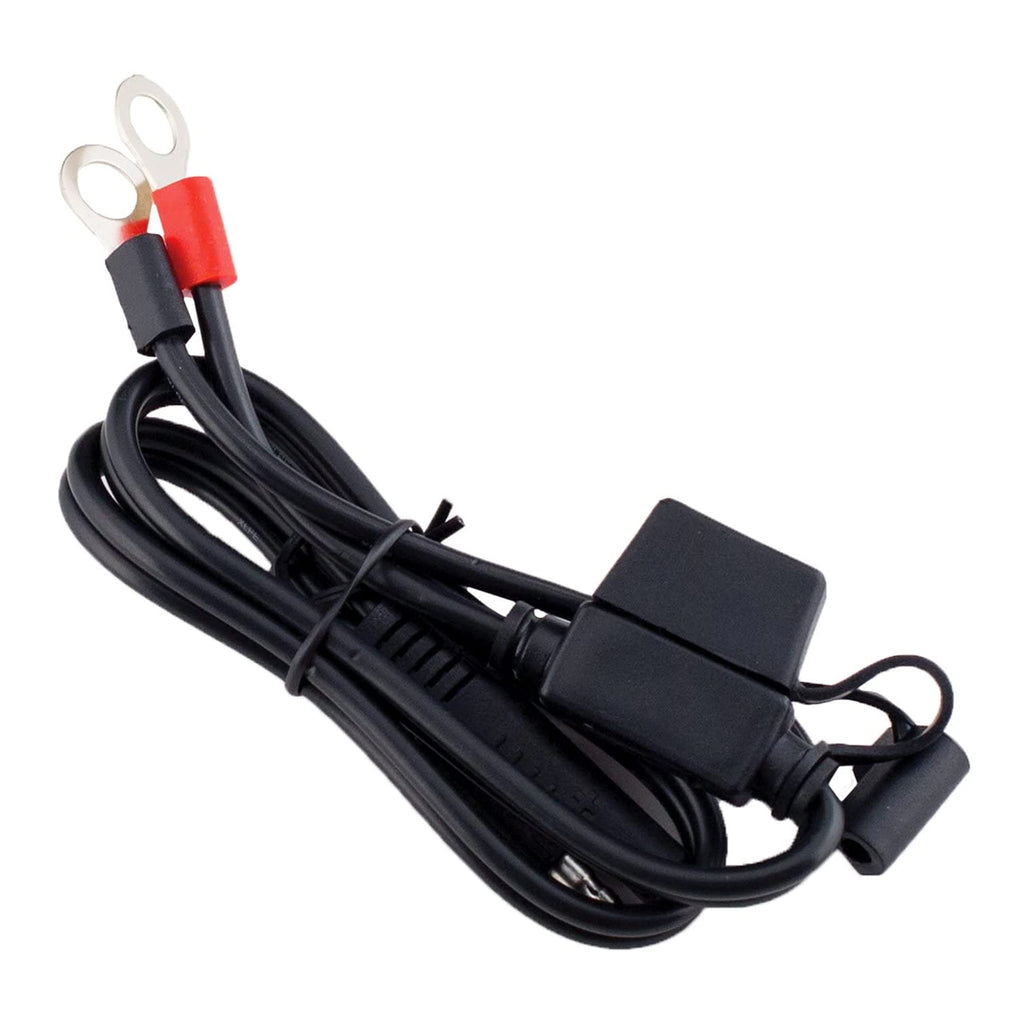[Australia - AusPower] - Battery Tender Ring Terminal Harness Accessory Cable, 2 Foot Cord Adapter with SAE Quick Disconnect 1 Pack 