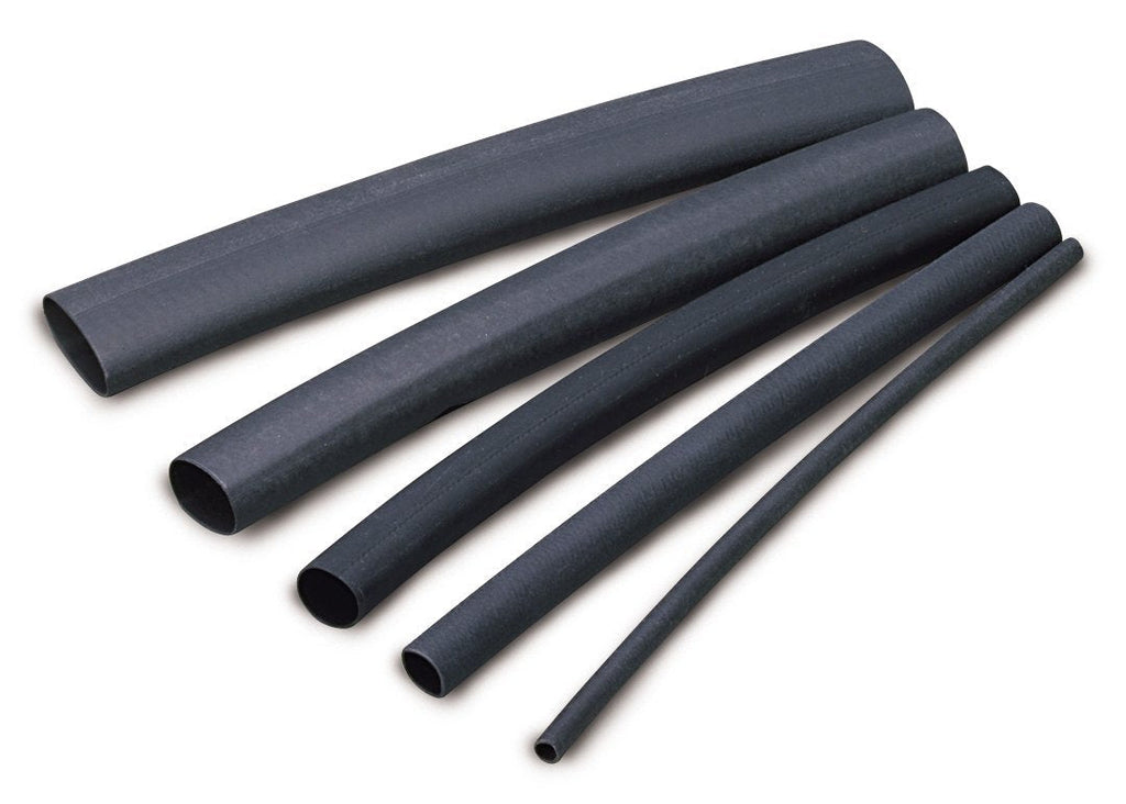 [Australia - AusPower] - Ancor Marine Grade Electrical Heat Activated Adhesive Lined Shrink Tubing 1-Inch Diameter 48-Inches Long Black / 1-Pack 