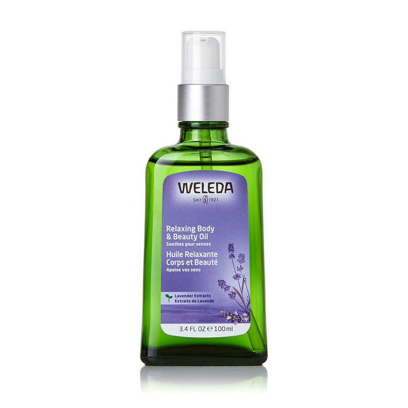 [Australia - AusPower] - Weleda Relaxing Lavender Body & Beauty Oil, 3.4 Fluid Ounce, Clear 