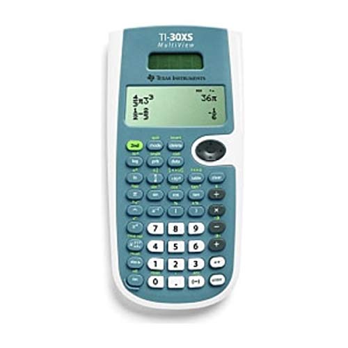 [Australia - AusPower] - Texas Instruments TI-30XS MultiView Scientific Calculator Blue and White 