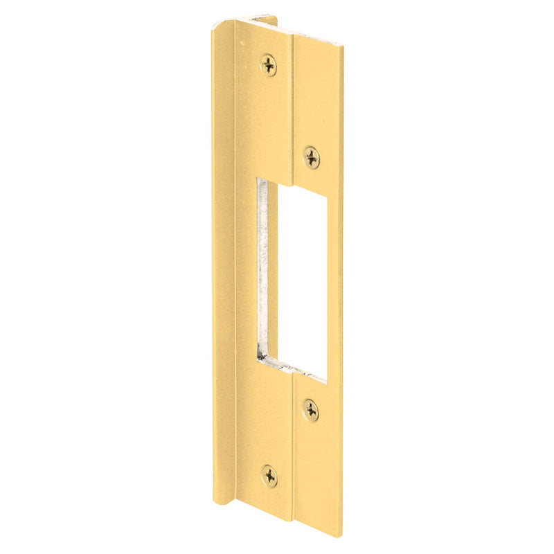 [Australia - AusPower] - Defender Security U 9482 Latch Bolt Guard Plate, Gold Anodized 