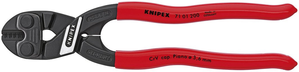 [Australia - AusPower] - KNIPEX - 71 01 200 Tools - CoBolt Compact Bolt Cutter (7101200), 8-Inch 